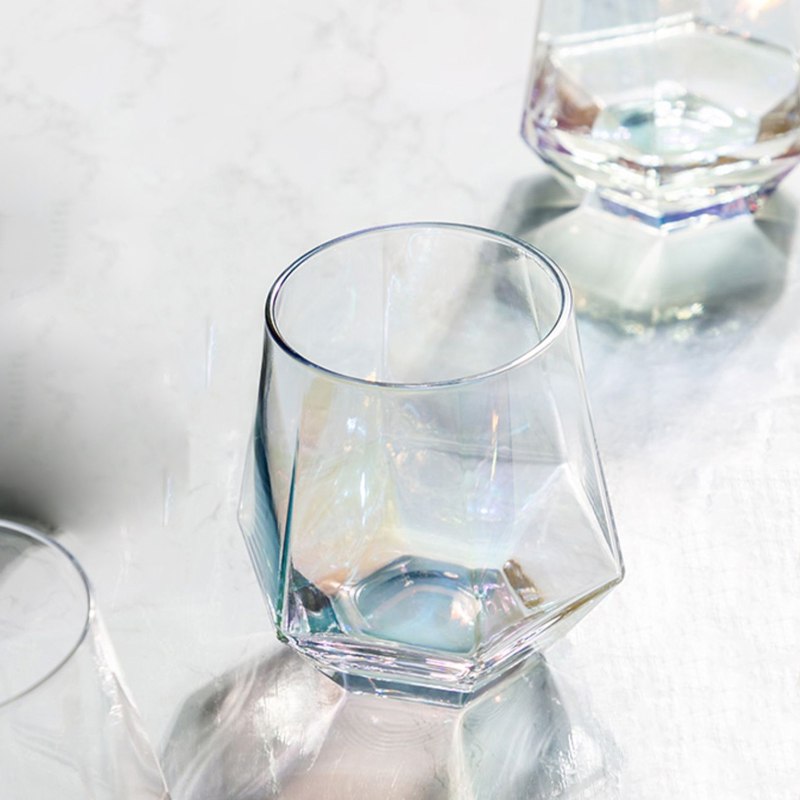 0点后下单 先领券11.9元【阿里自营 虾选旗舰店】猫厨透明极光六角杯2只装￥vKPz2h1xvob￥/