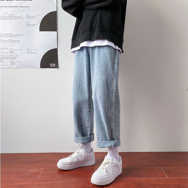 18元【文艺男女店】男直筒宽松ins潮牌休闲裤卫裤￥k3H32RYw299￥/  20款可选 卫裤牛仔裤都有