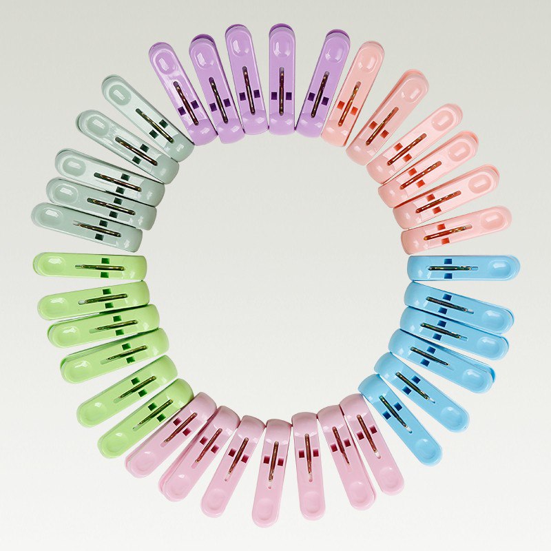 衣架夹子10个，1.9