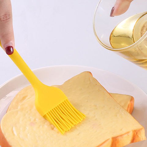 油刷子厨房烙饼食用烘焙小毛刷煎饼家用耐高温不掉毛硅胶烧烤油刷