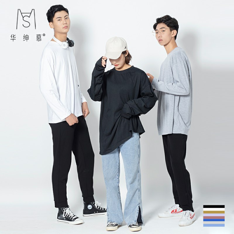 0点后下单 12.9元INS宽松纯棉长袖(DdMPc9LYPZu)/