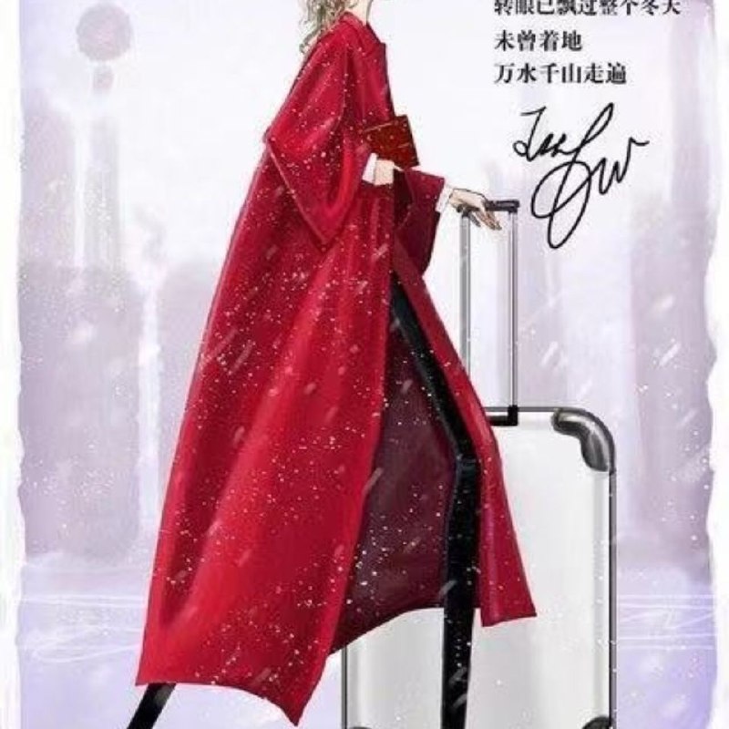 思晨韩版羊绒大衣专拍链接399399元