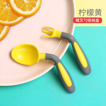 宝宝辅食训练叉2件套券后7.9元包邮 (PyBF1JjL1EE)