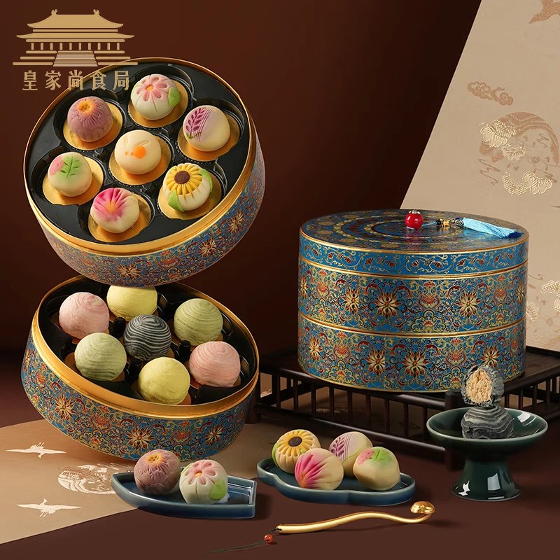 试用皇家尚食局 菓子糕点礼盒 805g