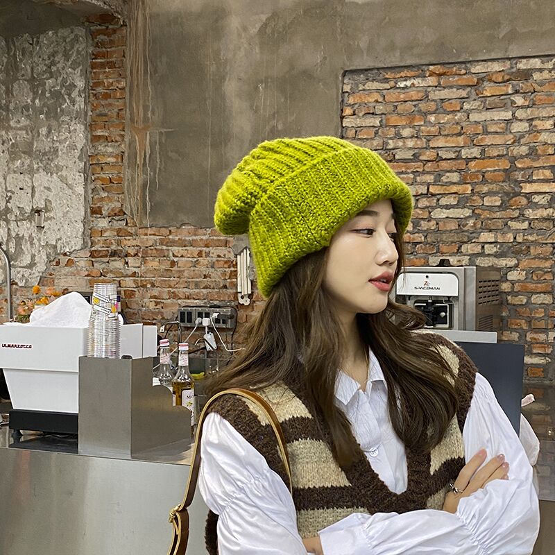 19元【邪恶先生】高颜值时尚百搭气质针织帽(UfVeXKLq7do)/