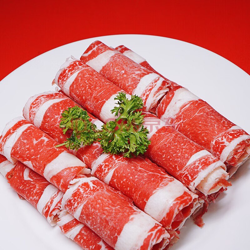 NOSYBE诺西贝 69亓  生鲜雪花肥牛卷500g*2盒