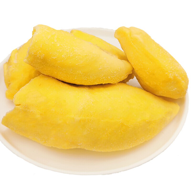 绿鲜森 泰国金枕带核纯榴莲肉 1kg