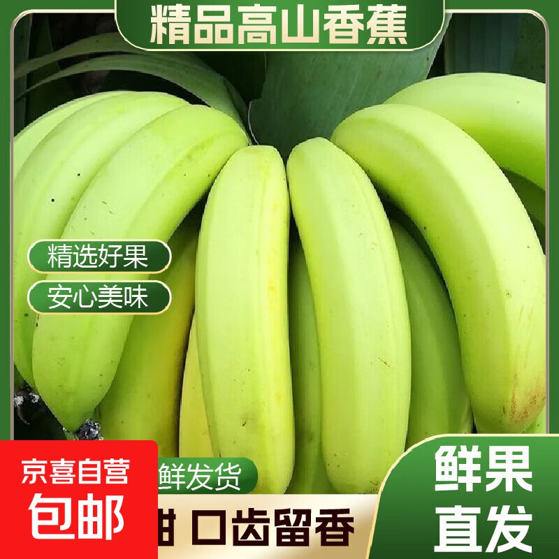 10.9元 高山香蕉带箱9斤