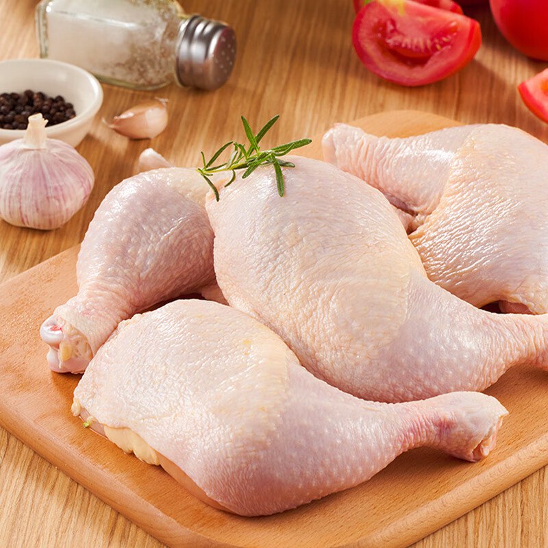 京东APP首页-直播-右上福利中心签到卷如有福利中心208-20签到券1号员店 无抗单冻鸡全腿 净重2.4斤拍2件【39】返20卡