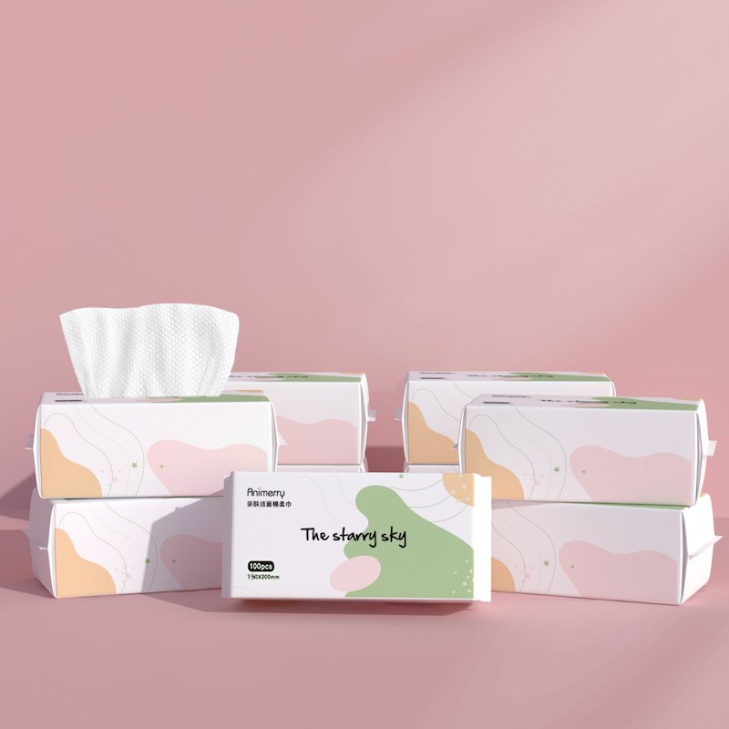 9.9元【虾选旗舰店】抽取珍珠纹洗脸巾100抽2包(viy82Zl9gwj)/