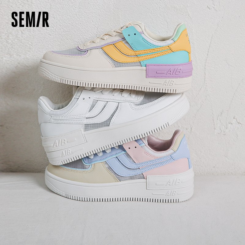 0点后下单 先领卷59.9元【森马官方旗舰店】森马女款潮流厚底小白鞋￥TjGT2kqlWZF￥/