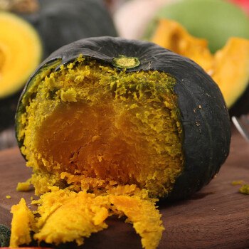 日本进口种源 金板栗迷你贝贝南瓜 净重4.8-5.1斤 10-15个