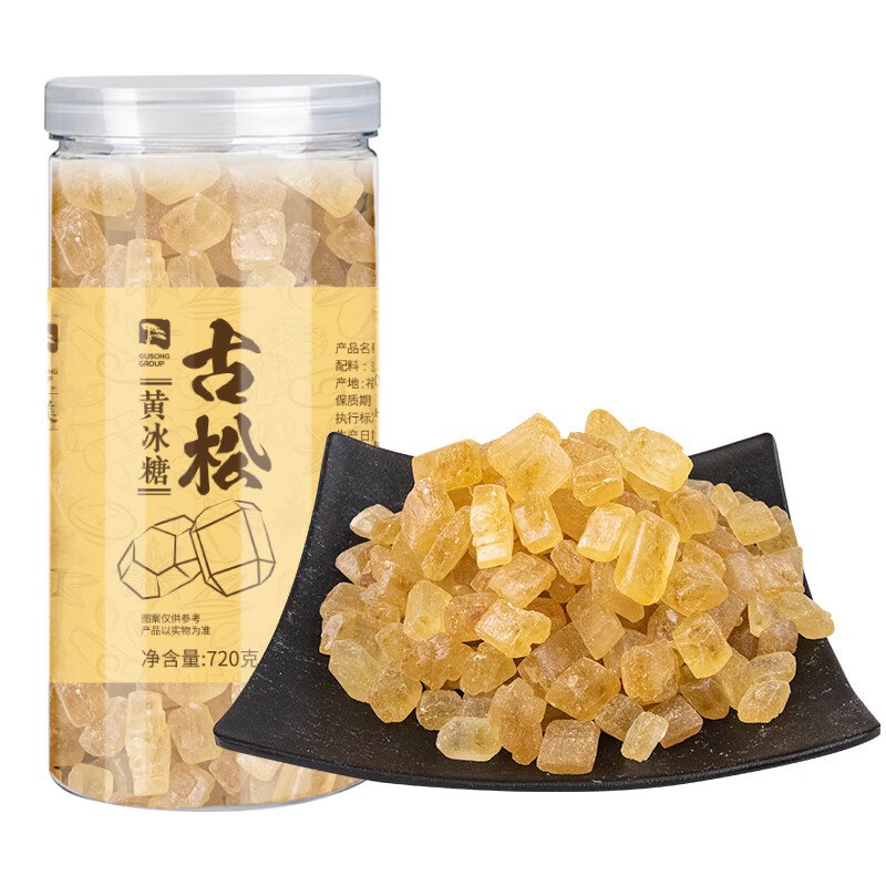 古松 食品合集16.9元 0添加黄冰糖 720克