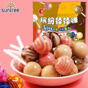 6.9元  拍下立减棒棒糖创意水果味25支(yrfnchsEyFY)/