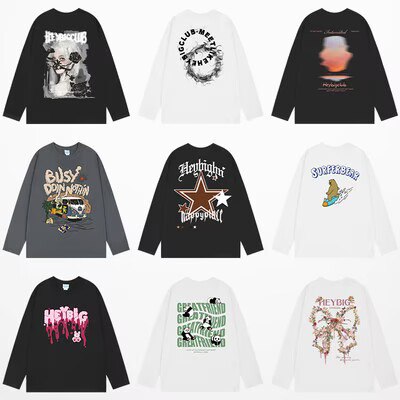 0点开始   29💵小尼力街头嘻哈潮流店小尼力男女春秋长袖t恤1件)CJsadzmCjGr)/ CZ11//