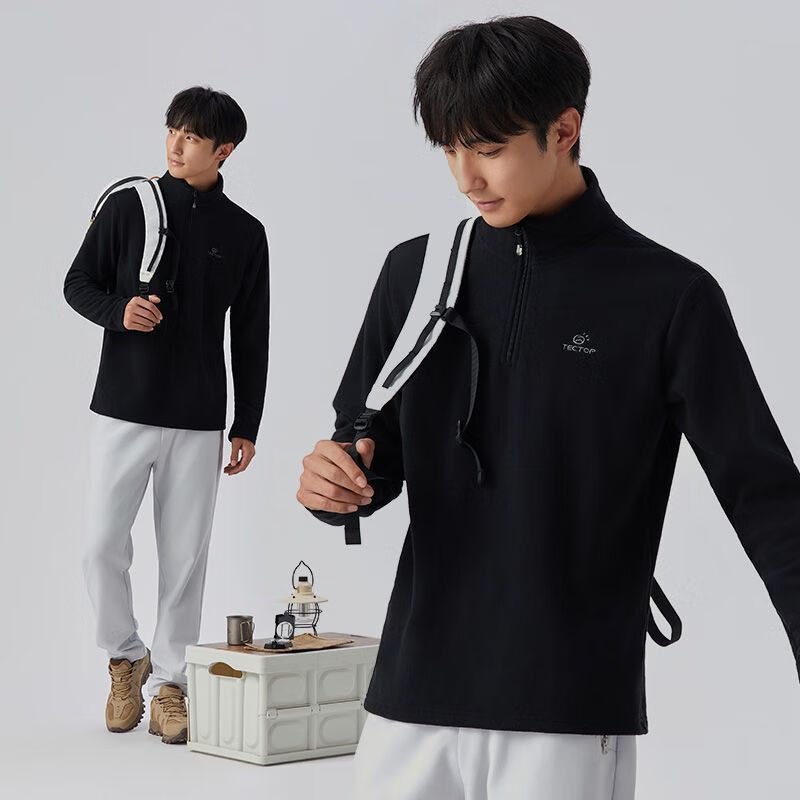 45元 探拓 摇粒绒立领抓绒衣