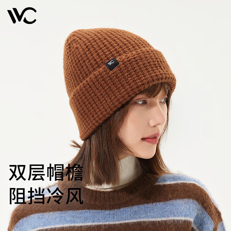 VVC 服饰合集48.1元 女冬天护耳百搭针织毛线帽