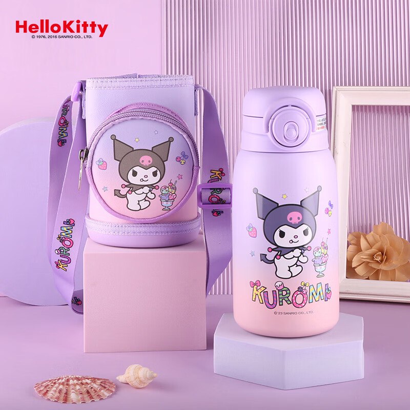 四川等部分地区24 亓Hello Kitty儿童水杯双饮