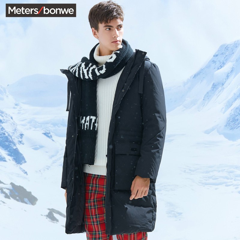 159元  美特斯邦威中长款潮流时尚羽绒服(CVchcMMMU22)/