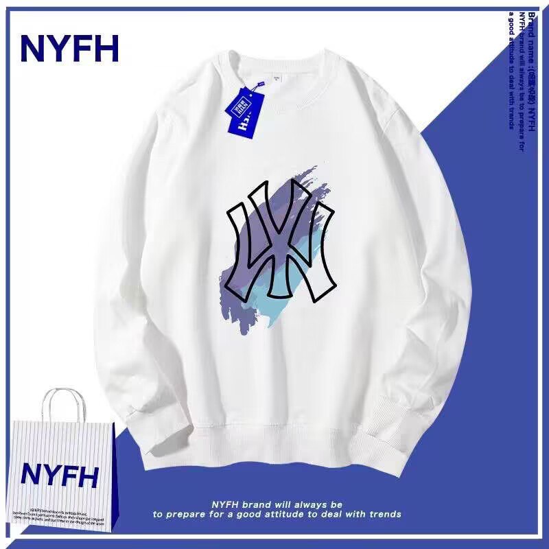 49.9元 全款一个价【NYFH旗舰店】NYFH联名潮牌纯棉情侣卫衣(TDh12CaEgOH)/ CZ11/男女款情侣卫衣 精选纯棉面料宽松的版型显瘦遮肉，不挑身材