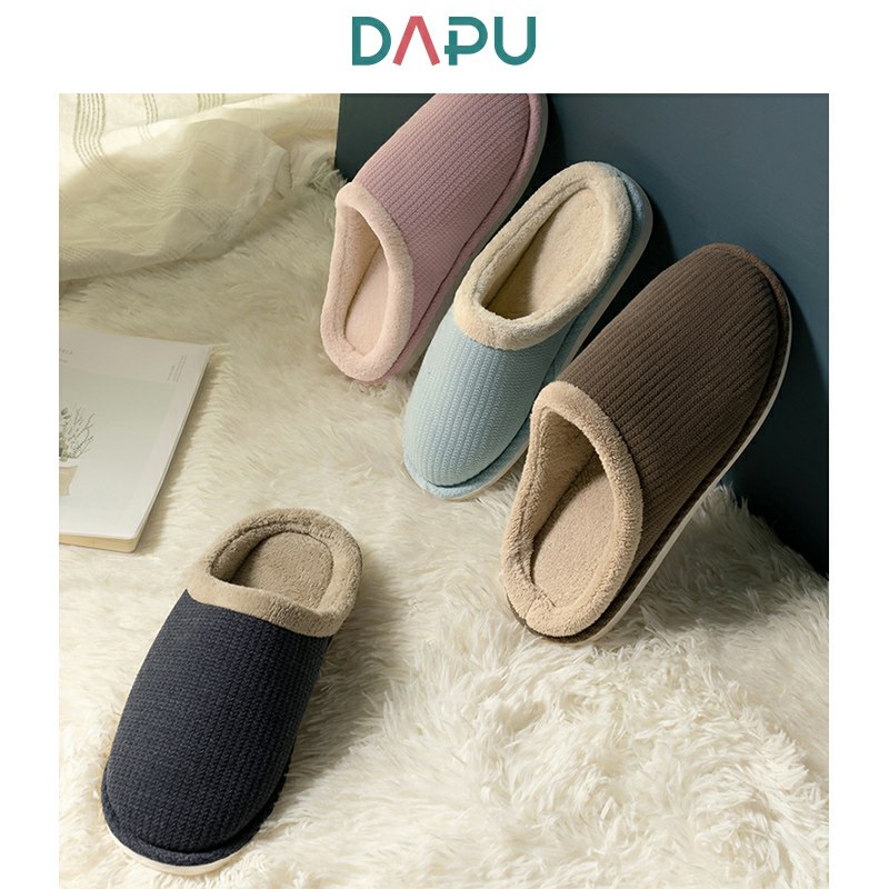 29元 大朴旗舰店大朴秋冬保暖情侣拖鞋(7ViNcKzDYVR)/