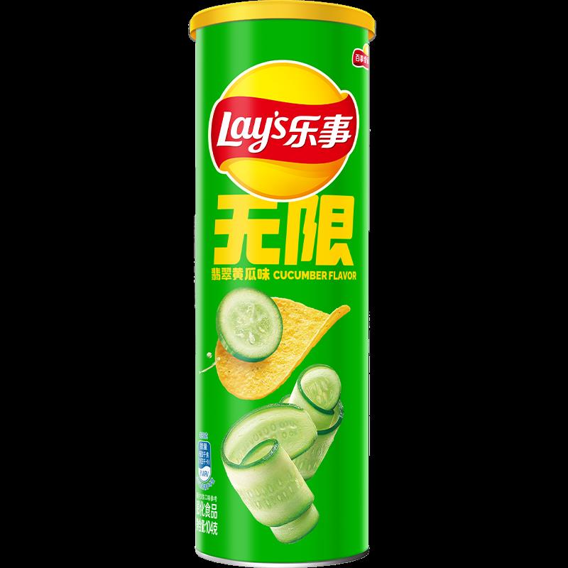 地区价3.9，3件8.5折乐事Lays无限薯片 滋香烤肉味 104g