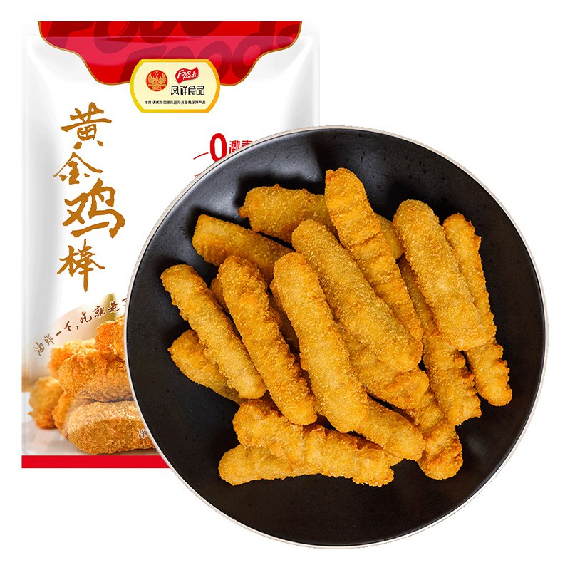 【京东】凤祥食品  黄金鸡棒400g 出口日本欧盟级食材 炸鸡条炸鸡柳脆皮炸鸡休闲食品 裹粉炸鸡半成品