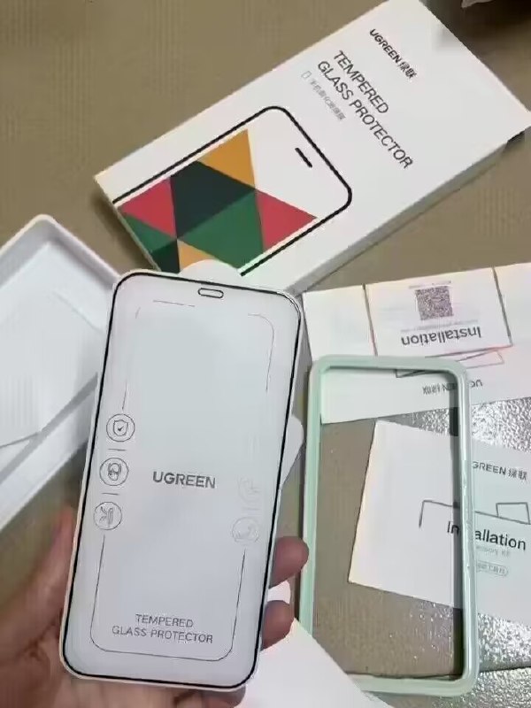 6.11亓！【绿联数码旗舰店】【8K超透丨晶钻抗指纹】1片送贴膜器~绿联家品质贼棒哦)Vw5MWZY2Pvq)/ CZ11//8K光学透照！尽显原屏色彩150°C型弧边 贴上近乎隐形钻级防爆玻璃 比原屏更防摔性价比也高！贴膜神器牛掰！