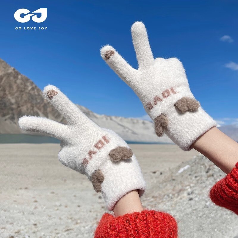9.9元【GOLOVEJOY保暖圣诞节手套】