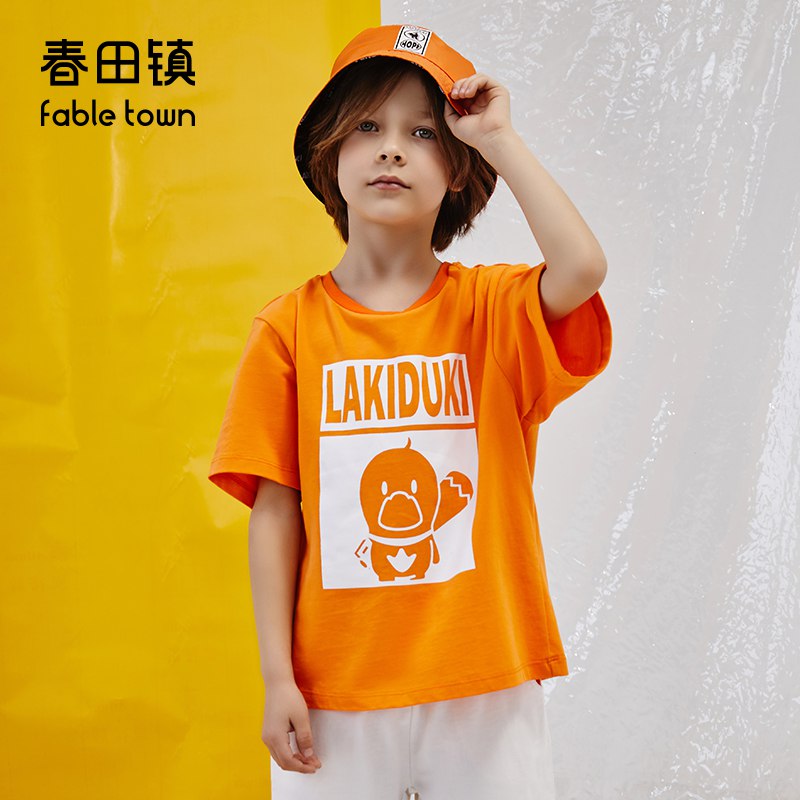 童装儿童男女童短袖T恤 (VbAj1qBrqFf)  25元