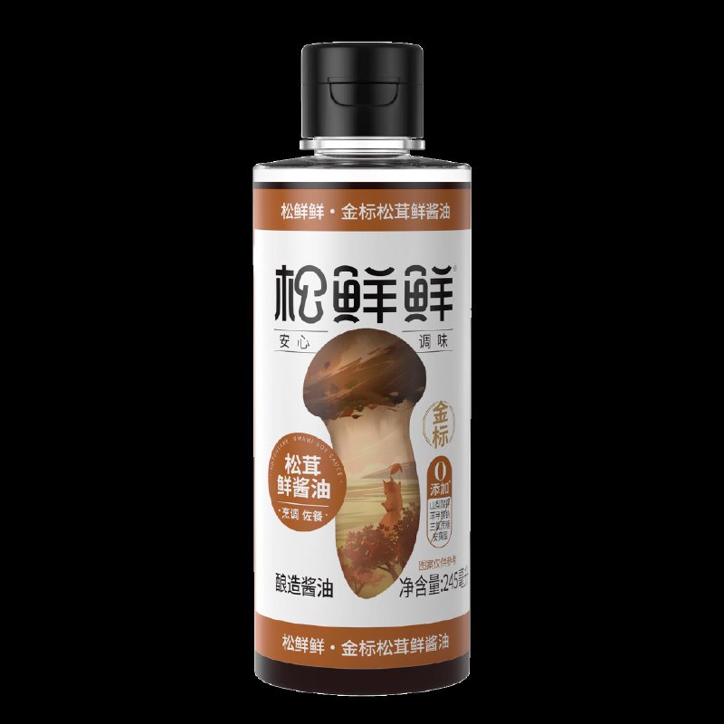 20:00 变价1yuan，松鲜鲜 金标松茸鲜酱油245mL