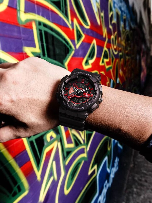 99元 马克华菲旗舰店石英机芯多元艺术手表(K324XR6Qw50)/