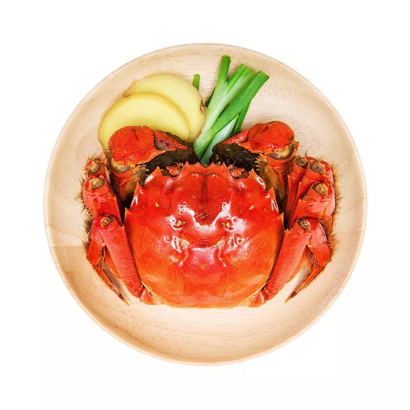 京觅鲜活大闸蟹现货全母2.0-2.4两8只装，宝贝中间可领96-30，到手66