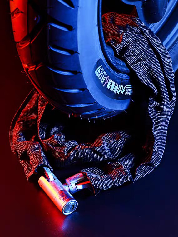 先领券 0点下单 6.9元自行车锁防盗链条锁 (Rf2m1vzruN1)