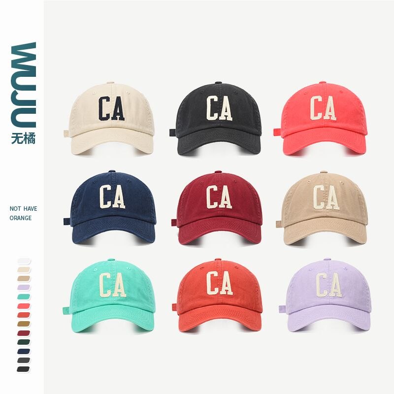 0点后下单 先领券15.8元无橘刺绣软顶卡其色棒球帽(RtJ52V0o5ds)/