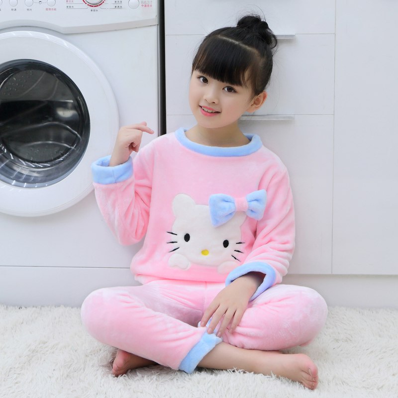 儿童法兰绒睡衣  14.9起男女款都有  (h92TceJdTgl)