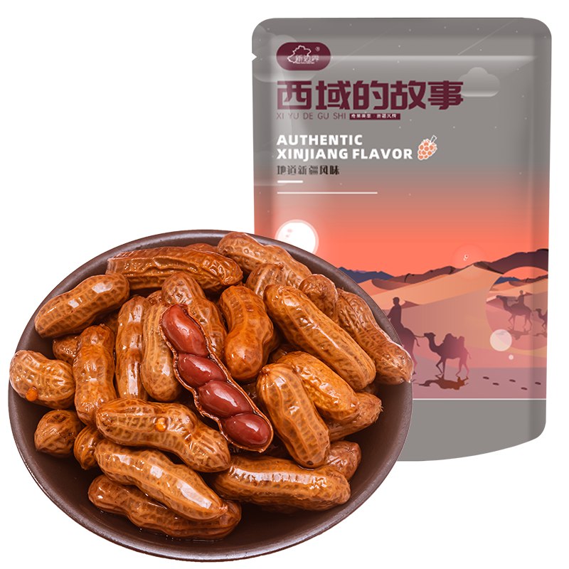 新边界（new boundaries）石河子老卤花生400g