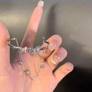 14.9￥ S925纯银蝴蝶手镯轻奢小众设计 小众礼物来啦自用 送闺蜜或送女友都行呀首饰这种东西永远不嫌多0(YEUT2M9SzXD)  :/