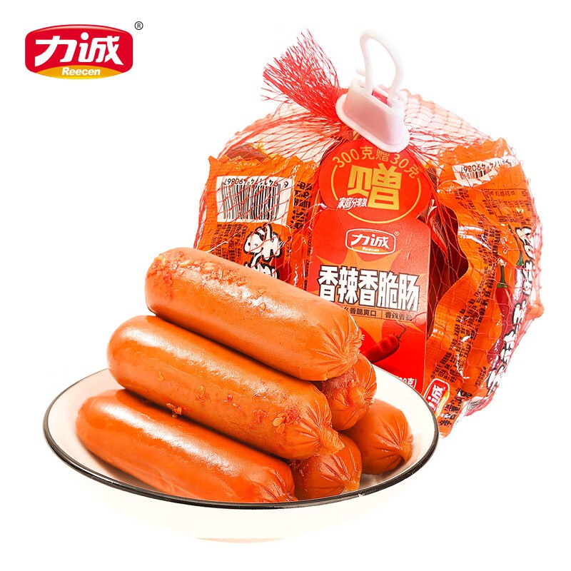 力诚 香脆肠 30g*40根+赠4根