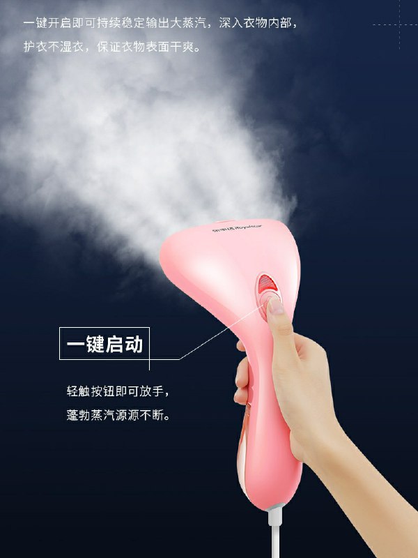 39元   荣事达电器家用手持便携蒸汽熨斗(WiwQcsxWf1d)/