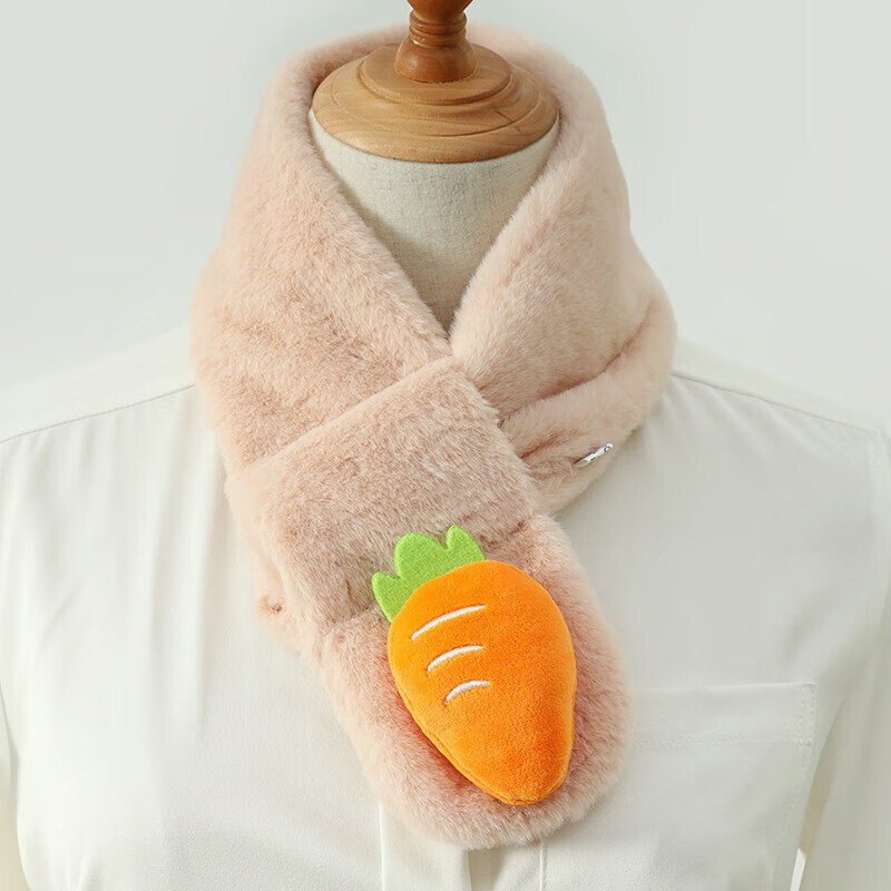 达芬奇密码 围脖合集①儿童卡通毛绒款