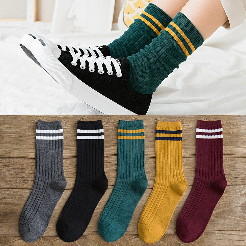 0点后下单 先领券男女日系中筒推推袜19.9元10双(VtlycTF62FG)/