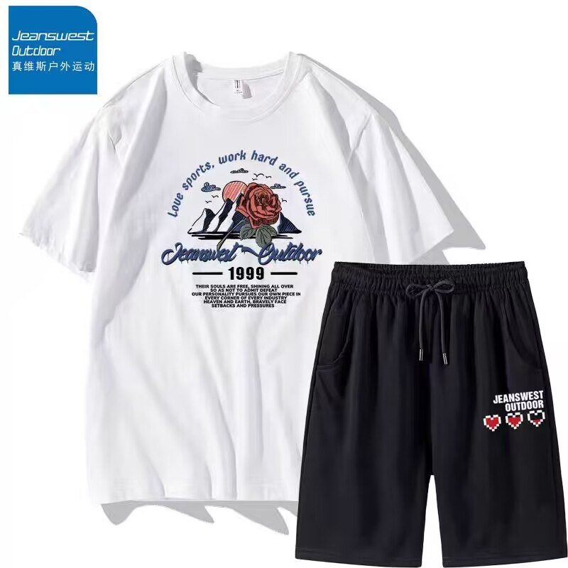 0点49.9💵【大牌真维斯】夏季新款户外运动休闲套装)JFRCdECndnp)/ CZ11//性价比超高！耐穿又好看！居家，运动，外出都合适