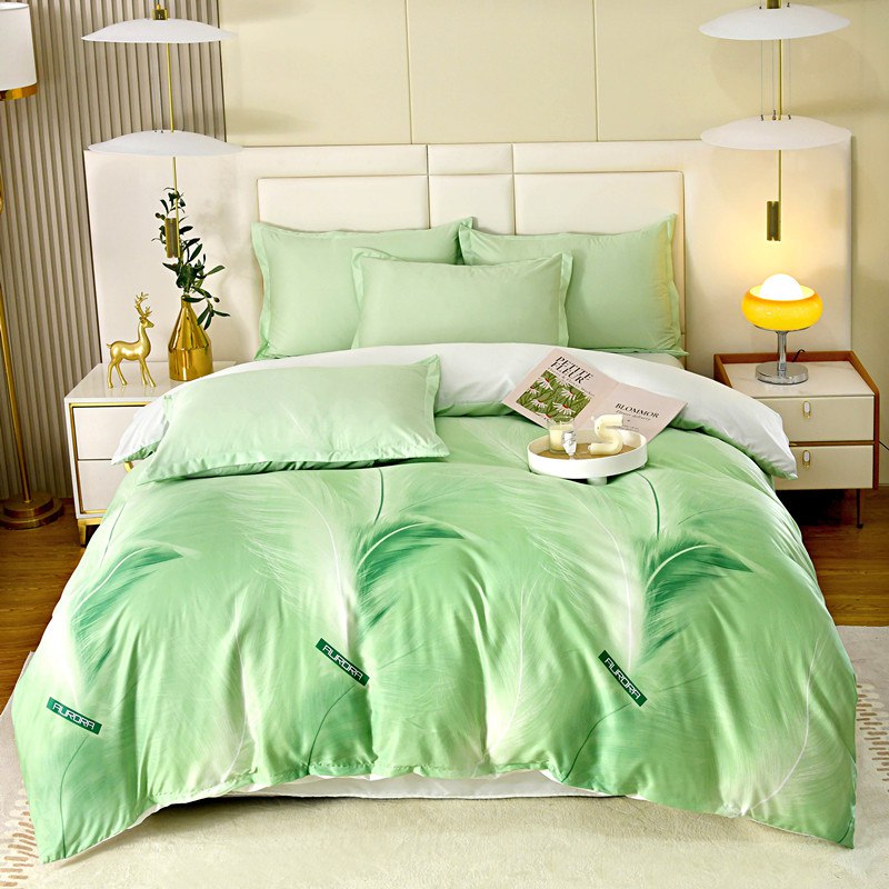 69💵 全尺寸一个价！南极狐夏季天丝被四件套)AZtFdLuNjis)/ CZ11/天丝材质 夏季无闷热