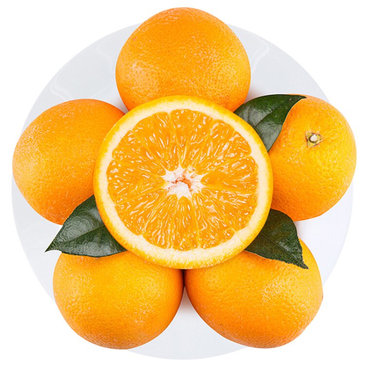 京东国际 埃及进口橙子 一级钻石大果2kg装 单果重200g起 生鲜水果京东秒杀29.9