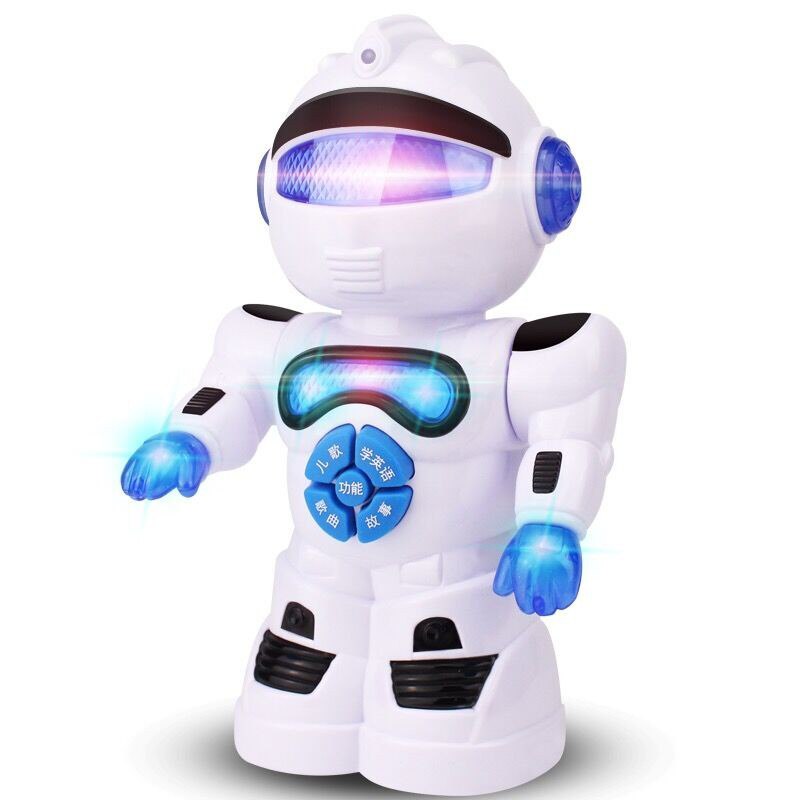 儿童早教故事，智能触摸遥控机器人