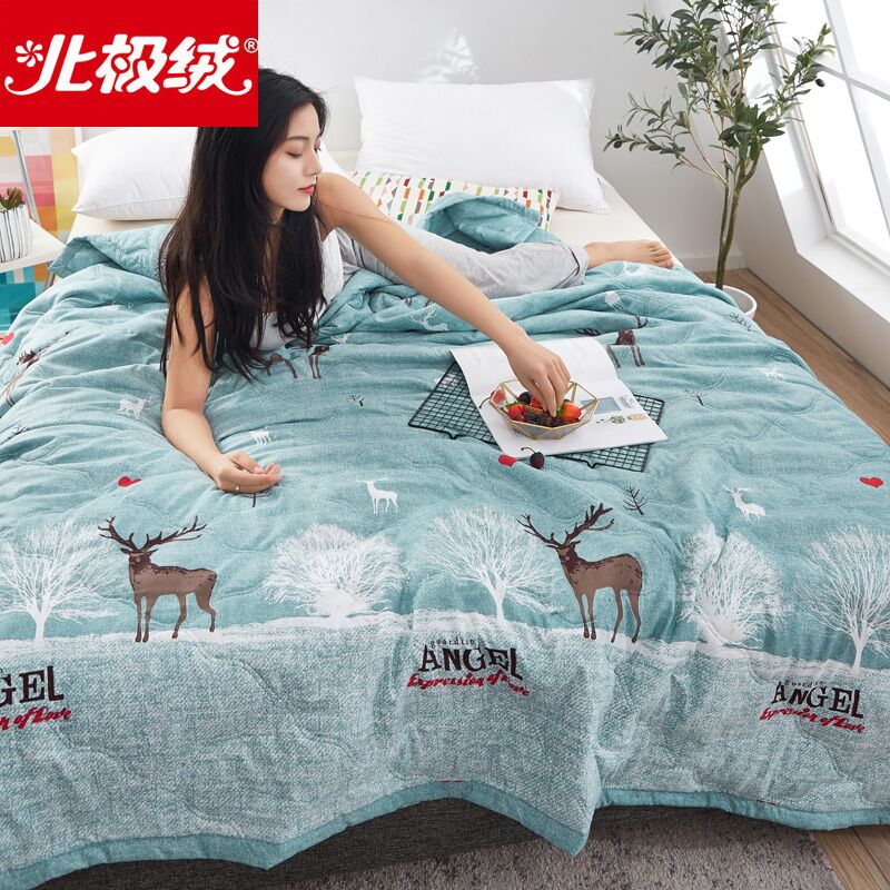 29.6元 全尺寸一个价北极绒多款式双人空调被(2KCcXZXFzuC)/