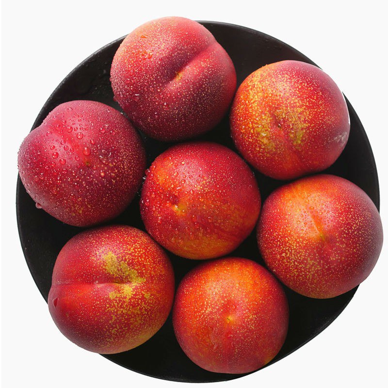 新鲜现摘脆甜黄心油桃，5斤中果