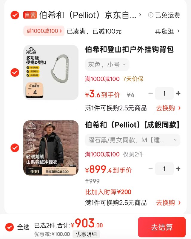 先领1000-100补贴券