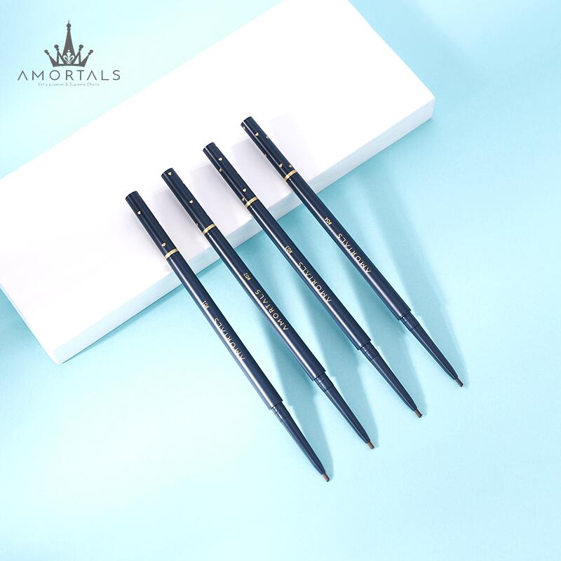 尔木萄  笔刷二合一极细眉笔4个色号可选 19.9 (ptpk17CfE9P) 微信公众号：科技花